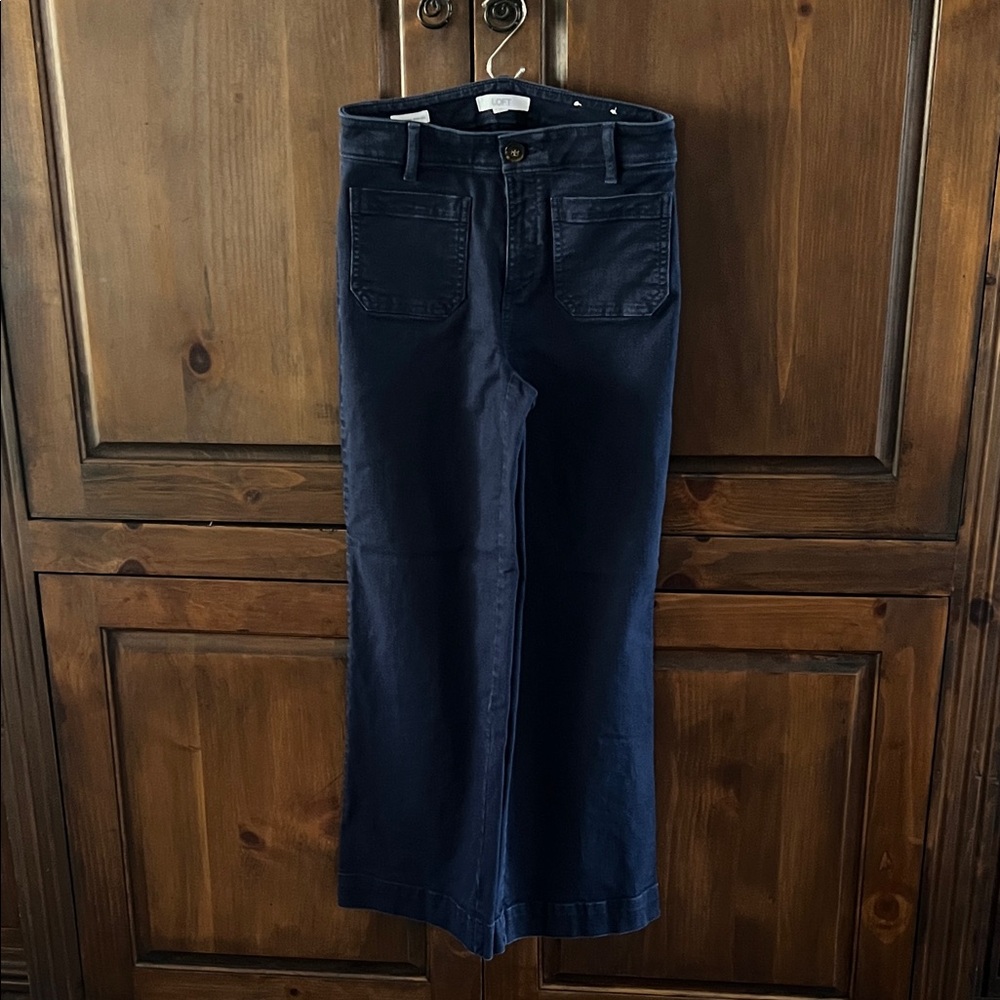 LOFT Dark Blue Trousers